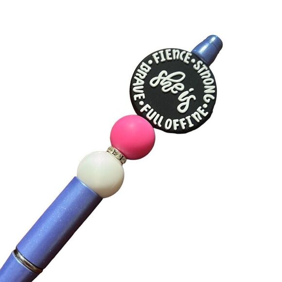 She is chunky bead pen - Picture 2 of 2